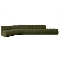 ECKSOFA modulares Sofa Brilo-L2 - 471x174x70 cm Grün - Grün, Holzwerkstoff/Textil (471/174cm) - ALTDECOR