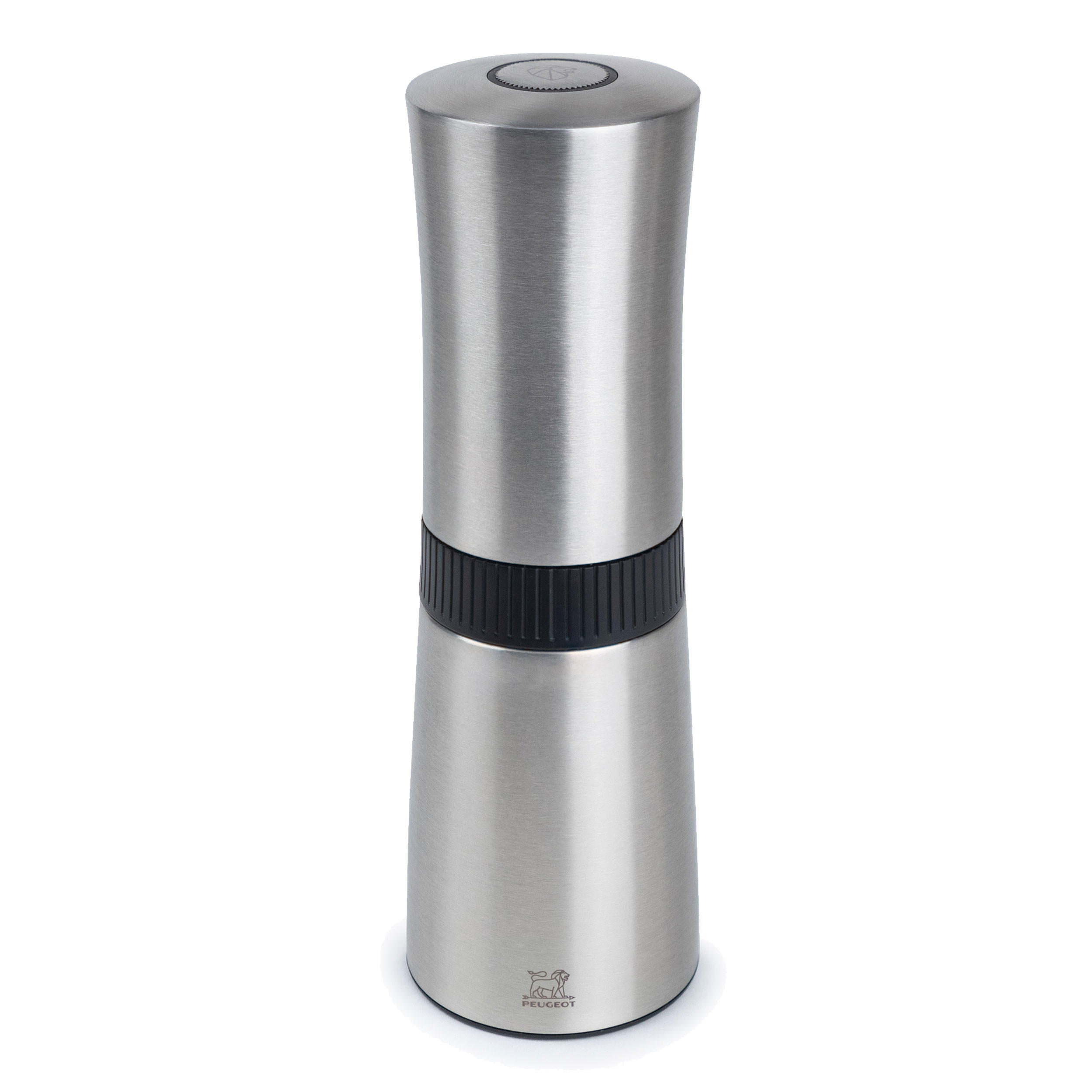 ZIMTMÜHLE Lanka 22cm Edelstahl Stahlmahlwerk - Grau, Metall (7/22/7cm) - PEUGEOT