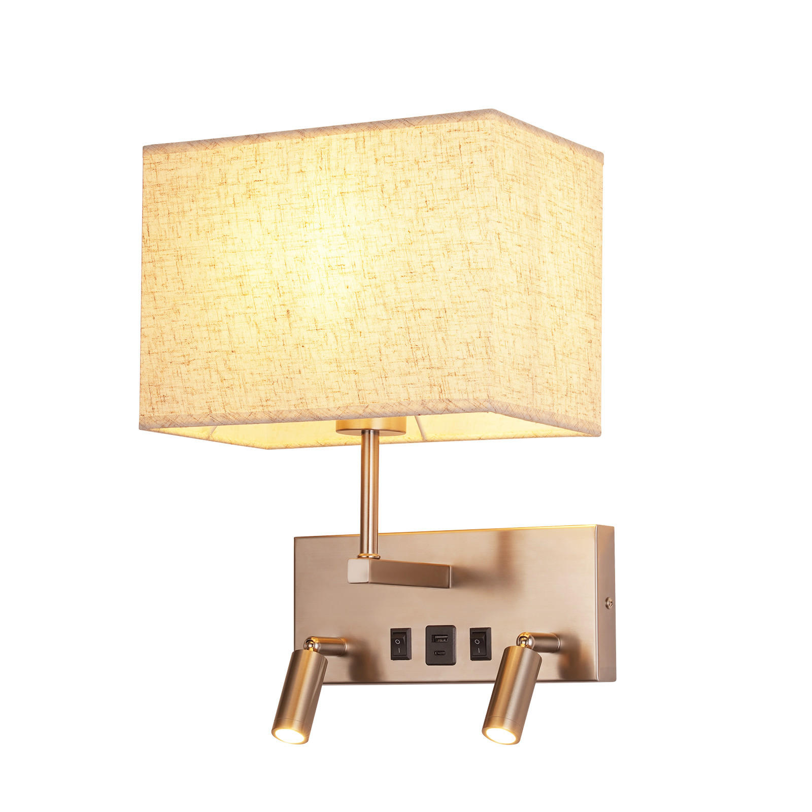 ZMH Led Nickel 15x33.5x25 cm
