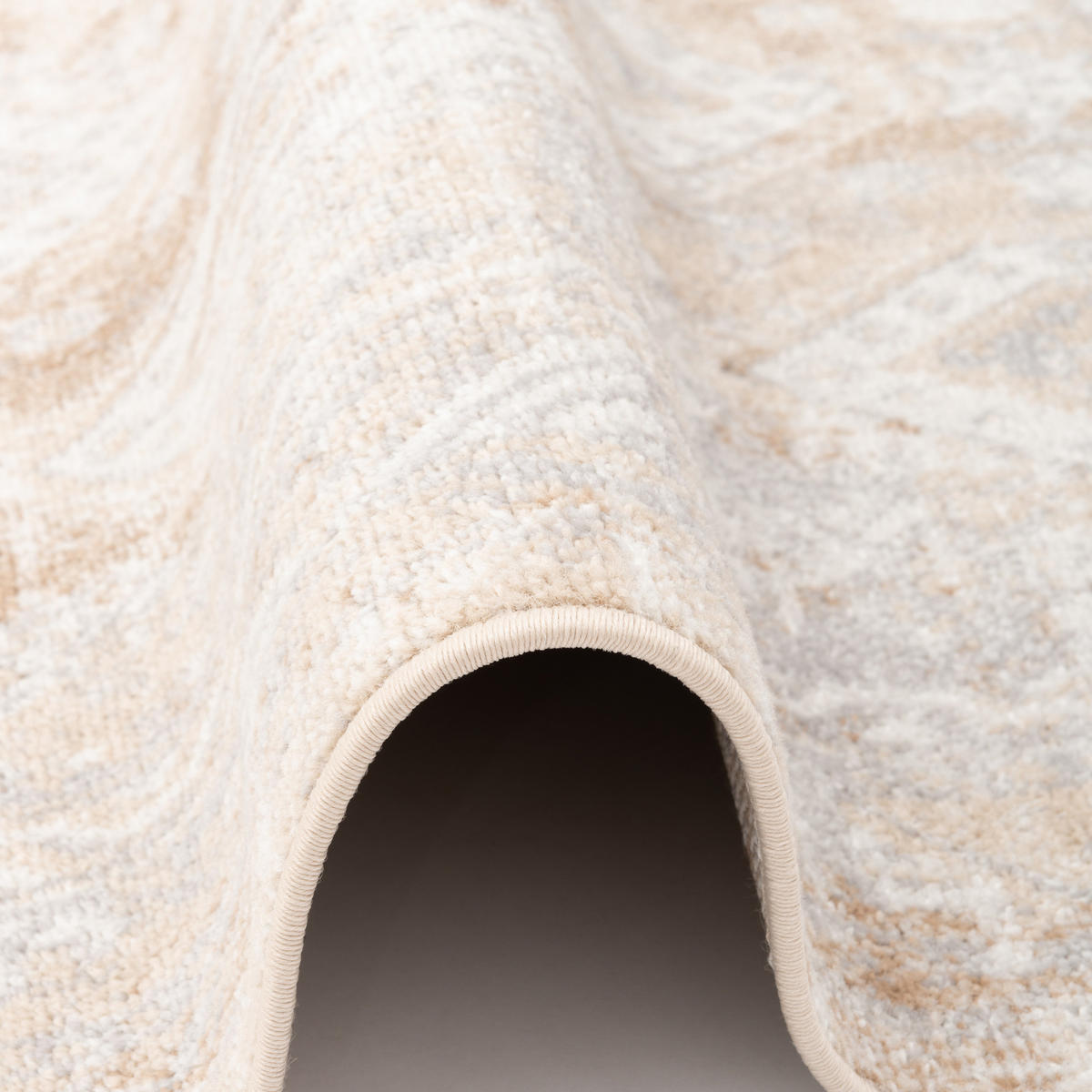 DESIGNER TEPPICH MODERNE ORIENT VINTAGE KLASSIK - Creme, Textil (80/150cm) - Pergamon
