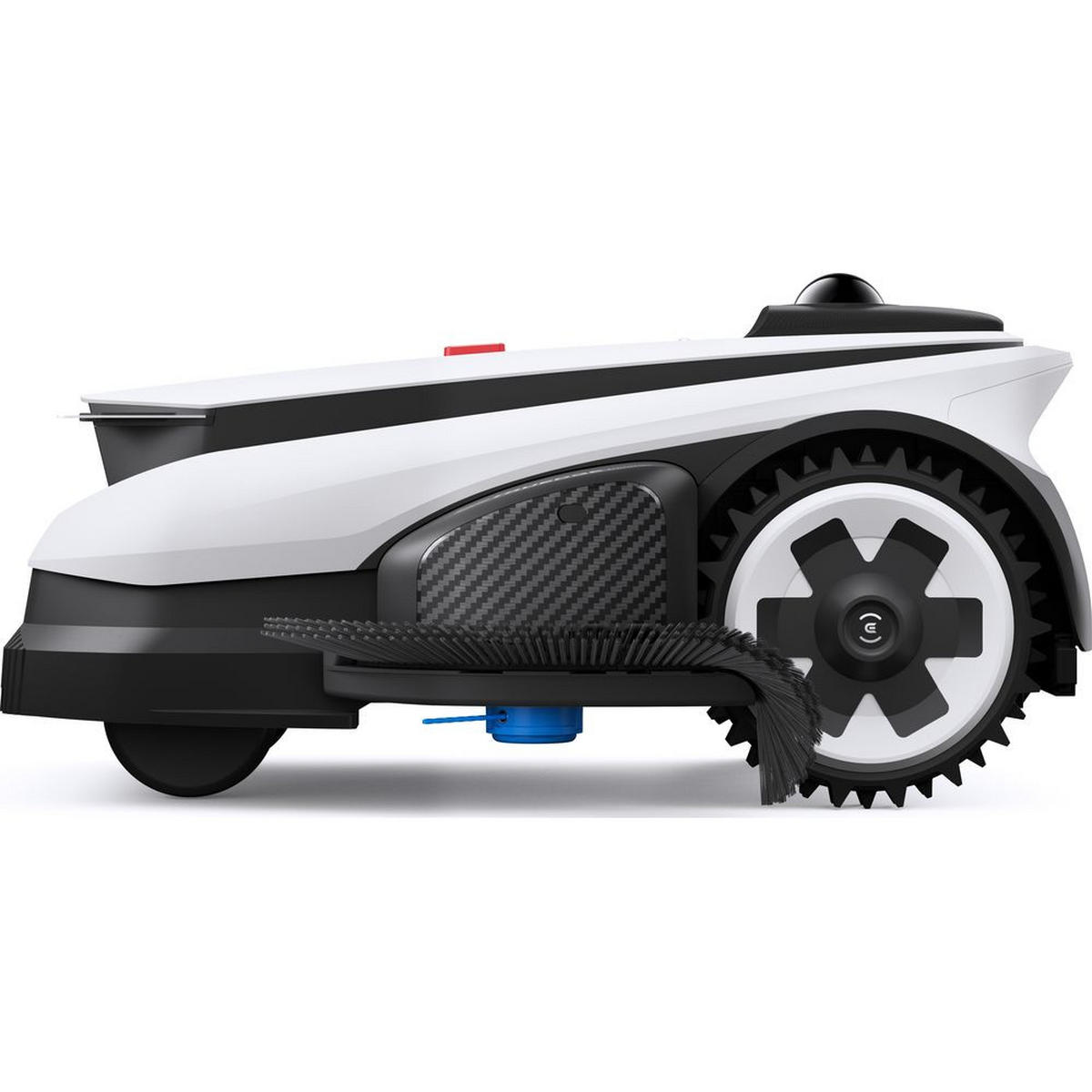 MÄHROBOTER Goat Lidar Pro Weiß, Schwarz, Akku, Automatisch, Rasenroboter, App Steuerung, GPS, Leise, Smart Garten, Hinderniserkennung, Kabellos - Weiß, Kunststoff/Metall (54/33/68cm) - JUNG