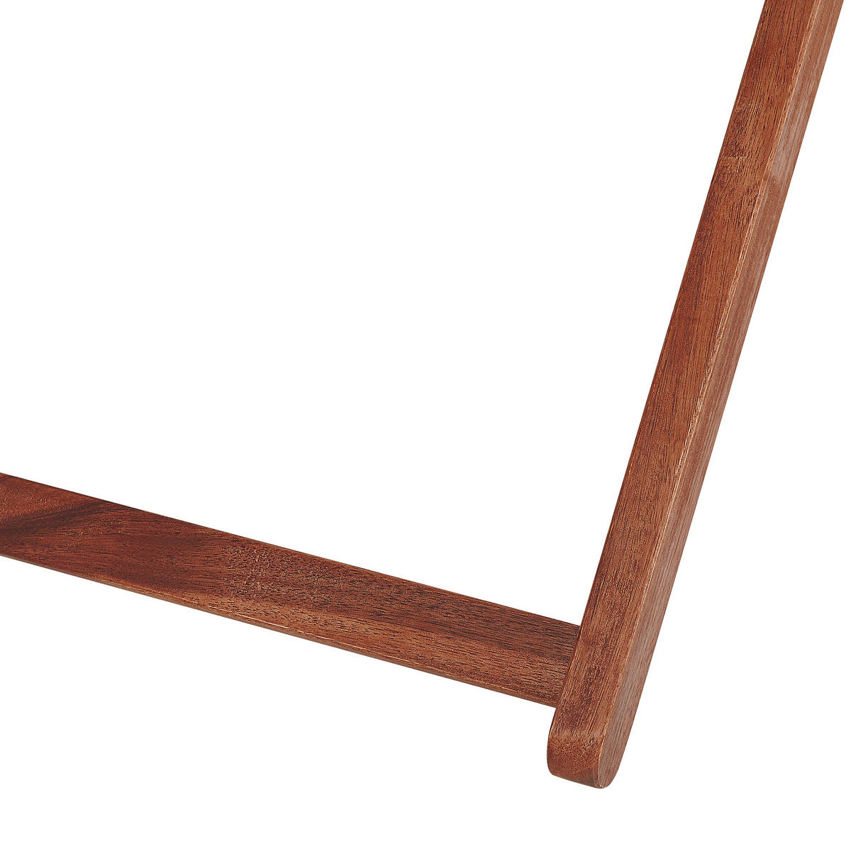 GARTENLIEGE 2er-Set mit 2 Ersatzstoffbezügen dunkelbraun/weiß Avellino - Dunkelbraun/Weiß, Textil (54/70/97cm) - Beliani