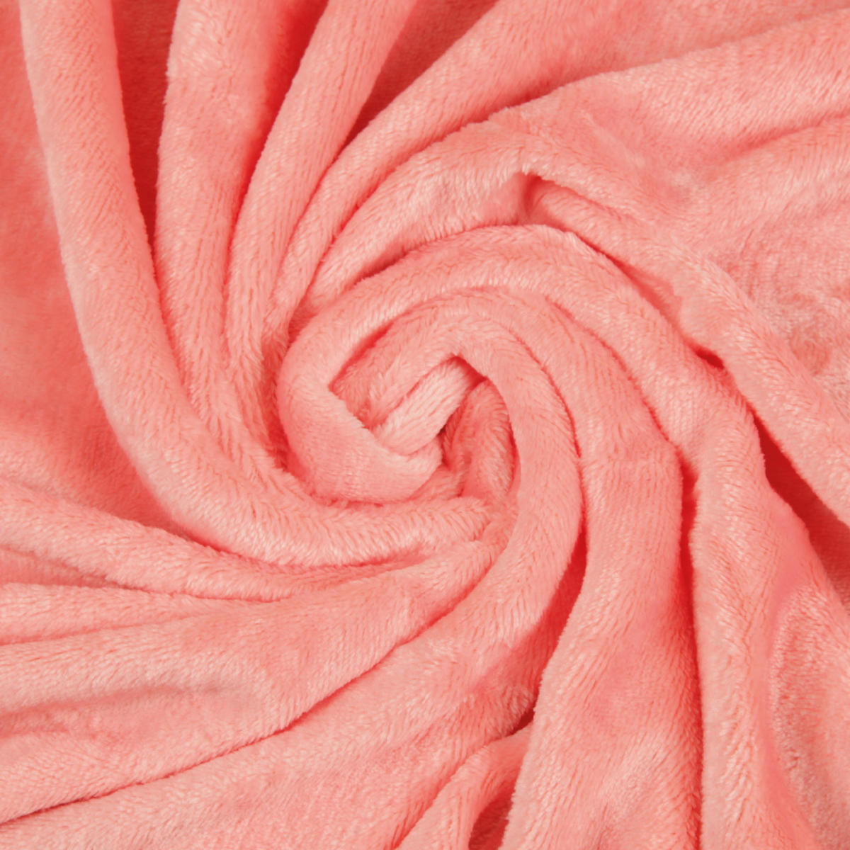 KUSCHELDECKE "Celina" Lachs 60x80 cm - Koralle, Textil (60/80cm)