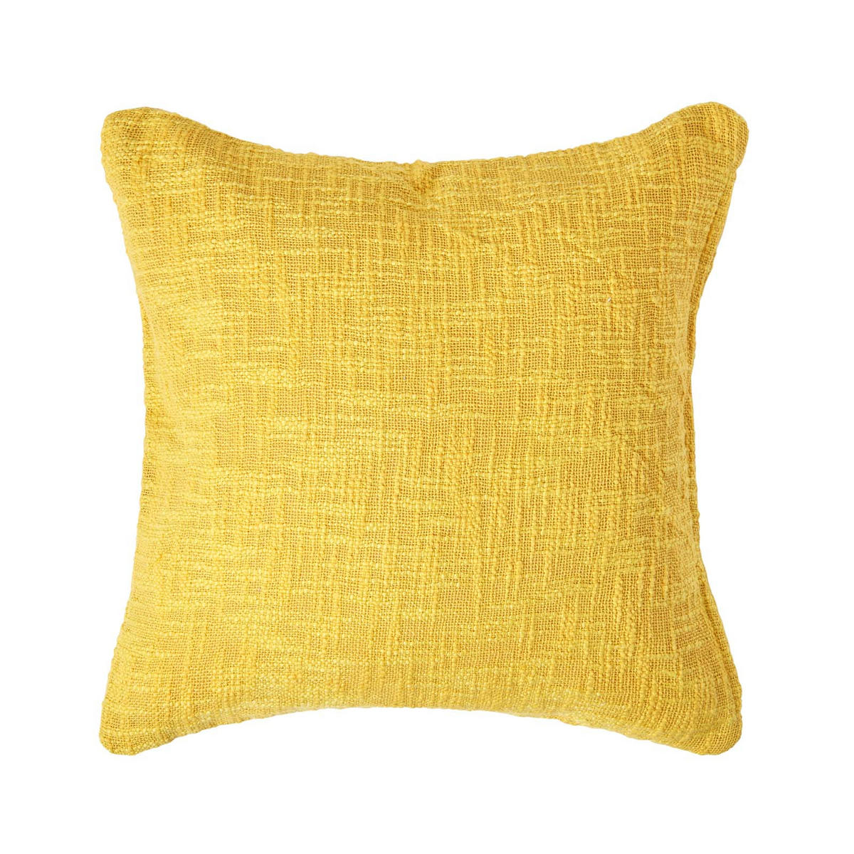 KISSENHÜLLE Nirvana 45/45 cm, 100% Baumwolle - Gelb, Textil (45/45cm) - Homescapes
