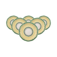 ESPRESSOUNTERTASSEN French Garden Fleurence bunt ø 12,2 cm 6er Set - Multicolor, Keramik (12.2cm) - Villeroy & Boch