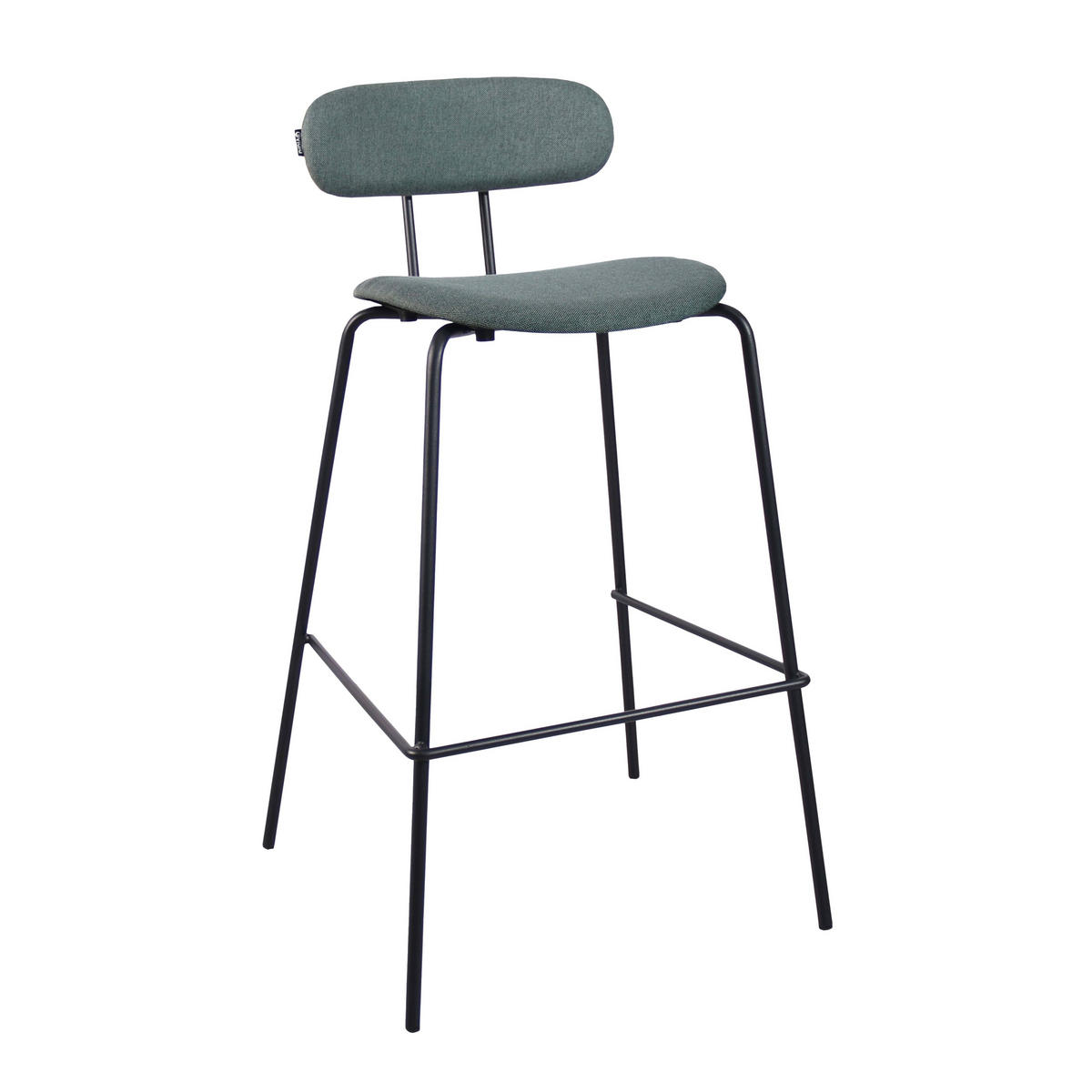 BARHOCKER 2-tlg., Grün - Grün, Holz (52/97/52cm) - Oviala