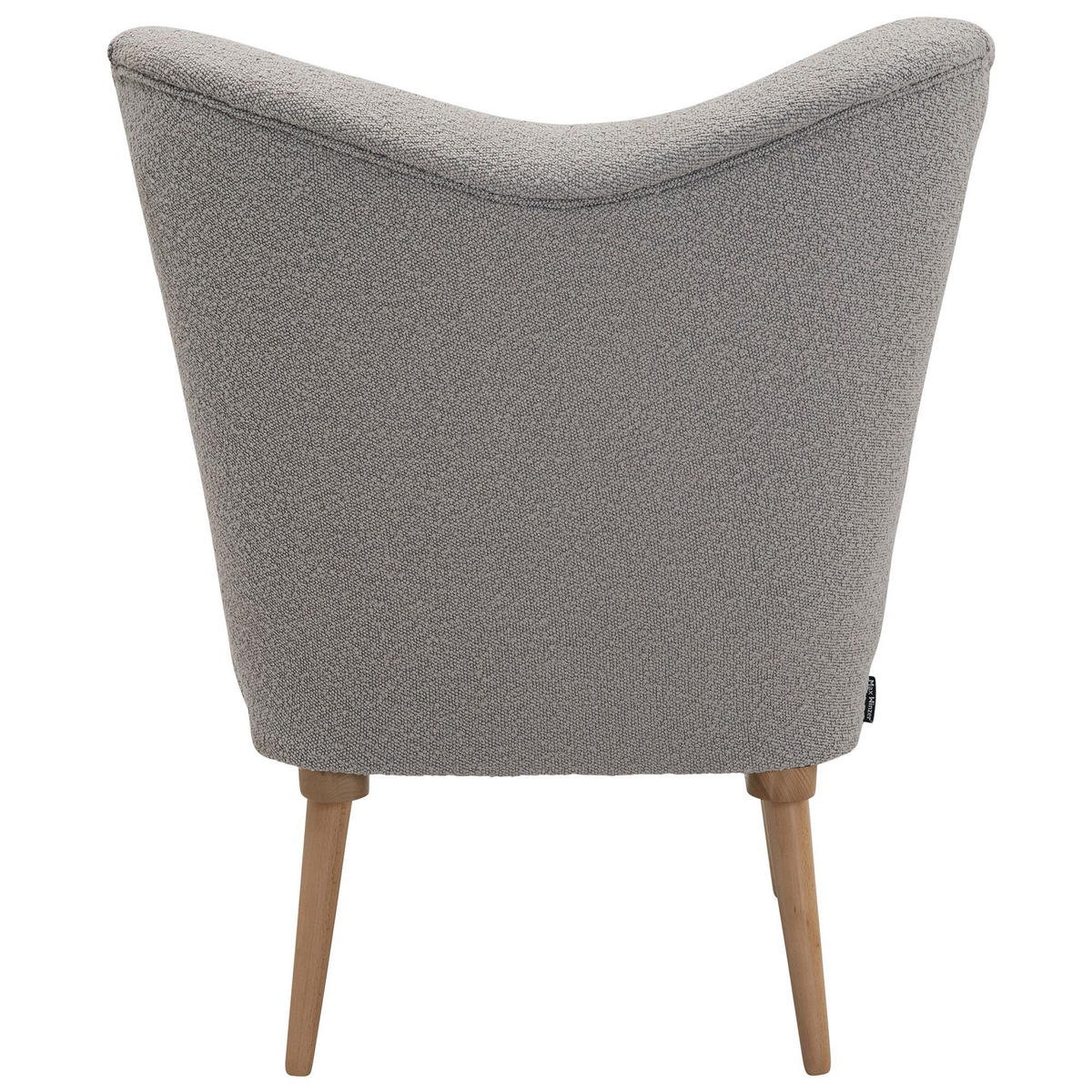 COCKTAILSESSEL Kayra Bouclé-Gewebe sahara - Sahara, Kunststoff (72/90/74cm) - 58aufmkessel
