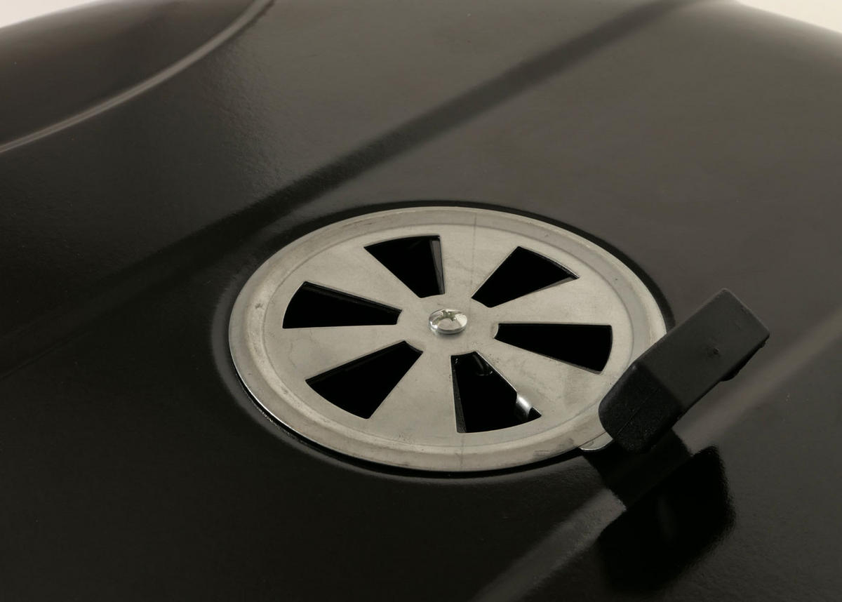 GRILLWAGEN Schwarz - Schwarz, Metall (131/143/66cm) - MCW