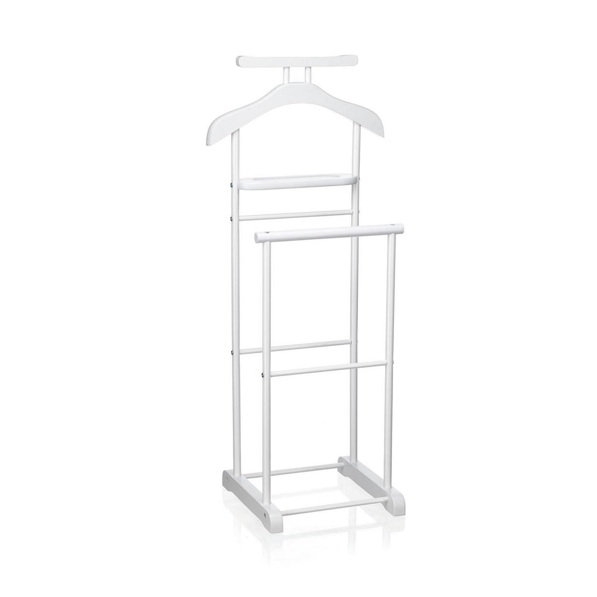 HERRENDIENER MEDINA - Weiß, Metall (44/105/35cm) - CARO-Möbel