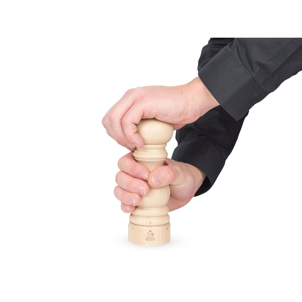 PFEFFERMÜHLE Paris uSelect 18cm Buchenholz Natur Stahlmahlwerk - Braun, Holz (5.9/18/5.9cm) - PEUGEOT