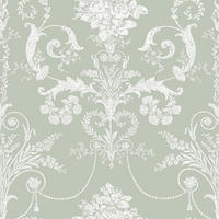VLIESTAPETE Josette - Grün, Papier/Kunststoff (52/1000cm) - LAURA ASHLEY