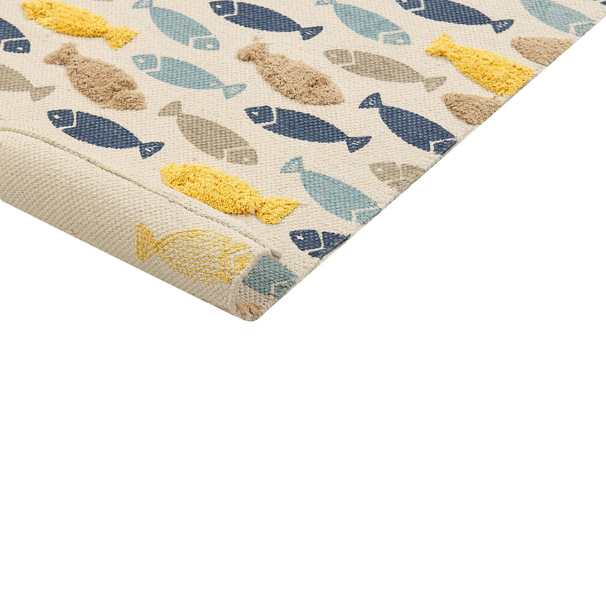 KINDERTEPPICH Ipuh 150/80 cm - Multicolor, Textil (80/150cm) - Beliani