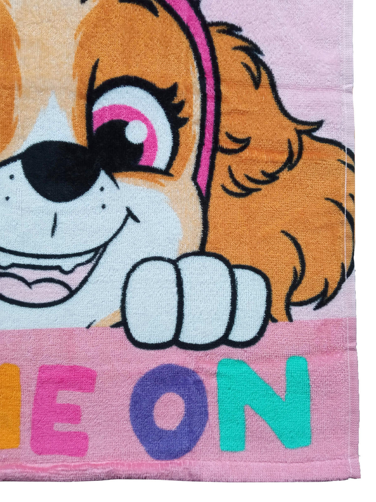 BADEPONCHO Paw Patrol Rosa 50 x 100 cm - Rosa, Textil (Einheitsgrößenull) - Paw Patrol