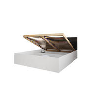 BETT Weiss Style - Weiß, Holzwerkstoff/Textil (160/200cm) - Sepro Meble