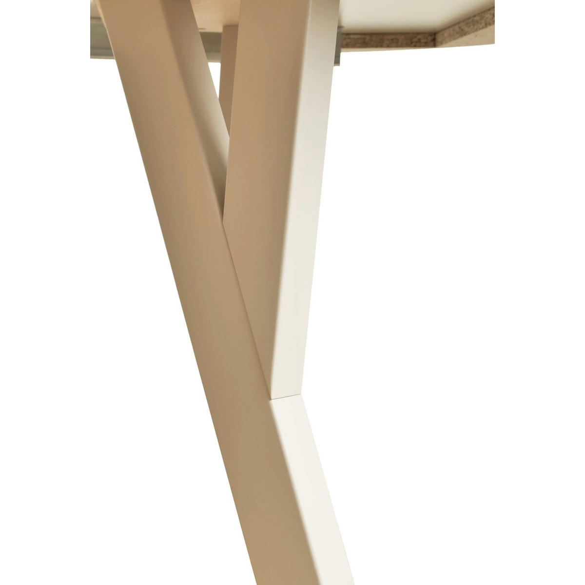 ESSTISCH Osenness ausziehbar Greige, 100 x 180 x 100 cm - Taupe, Holz/Holzwerkstoff (100/100/76.5cm) - Selsey