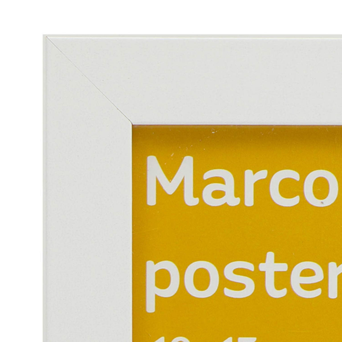 RAHMEN Set mit 3 aus MDF und Acrylglas Schutz und Aussteller für Fotografien, Bilder, Poster, Gemälde, Dekoration für Haus Farbe Weiß A4 - Weiß, Holz (21/3/29.7cm) - Nacnic