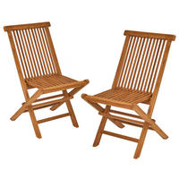 GARTENSTUHL Ela 47x43x89 cm, Teakholz, Natur - Naturfarben, Holz (43/89/47cm) - dasmöbelwerk