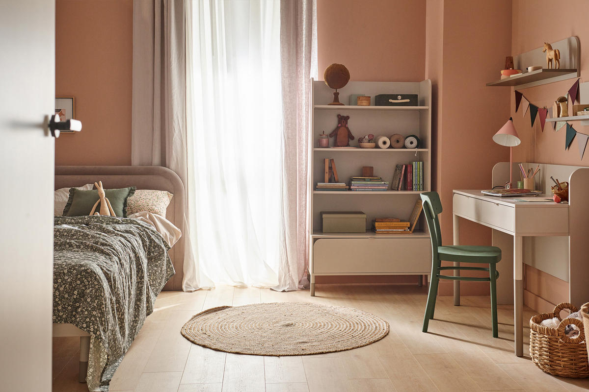 BÜCHERREGAL CATTA Jugend. cremefarben - Creme, Holz (89/159/40cm) - KONSIMO®