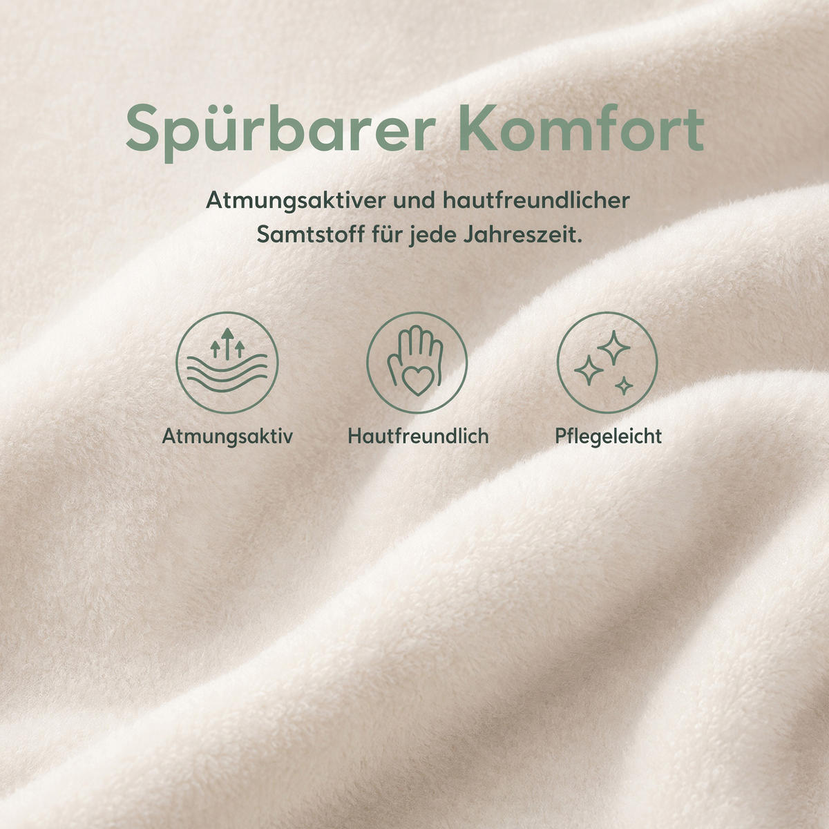 SCHLAFSOFA 2 sitzer, ausziehbar zum Bett 90/180x200, mit Lattenrost, Samt Beige, für das Wohnzimmer - Beige, Holz/Textil (96/70/205cm) - GENKI LIVING