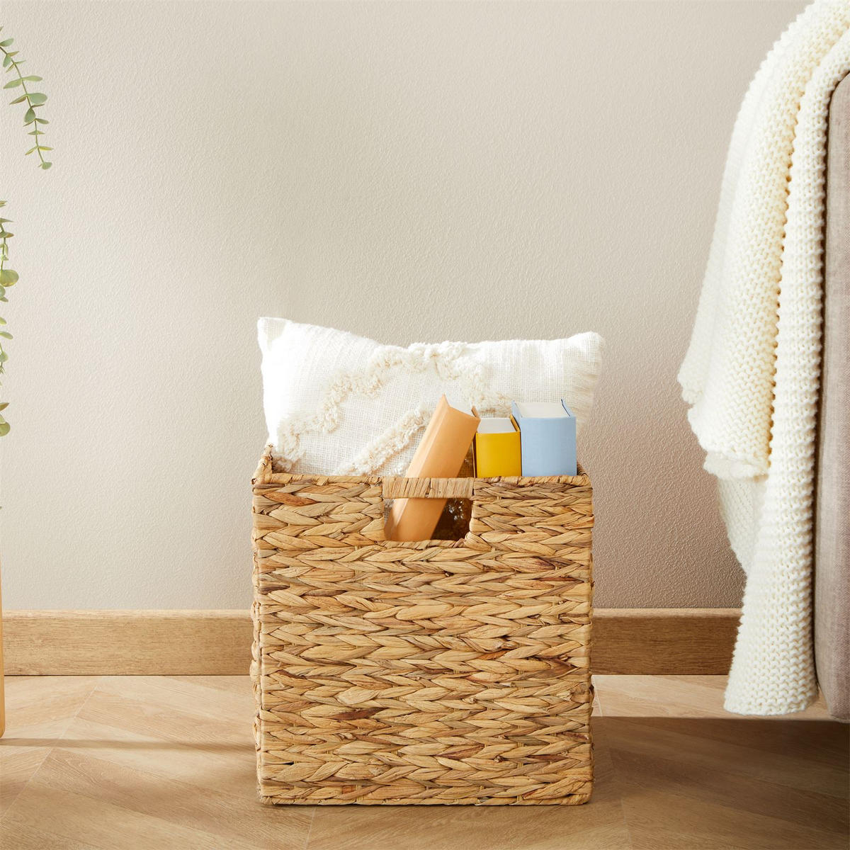 KÖRBE CAO 2ER-SET - Naturfarben, Naturmaterialien (32/32/32cm) - CARO-Möbel