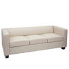 3ER SOFA Beige - Beige/Creme, Textil (191/70/75cm) - MCW