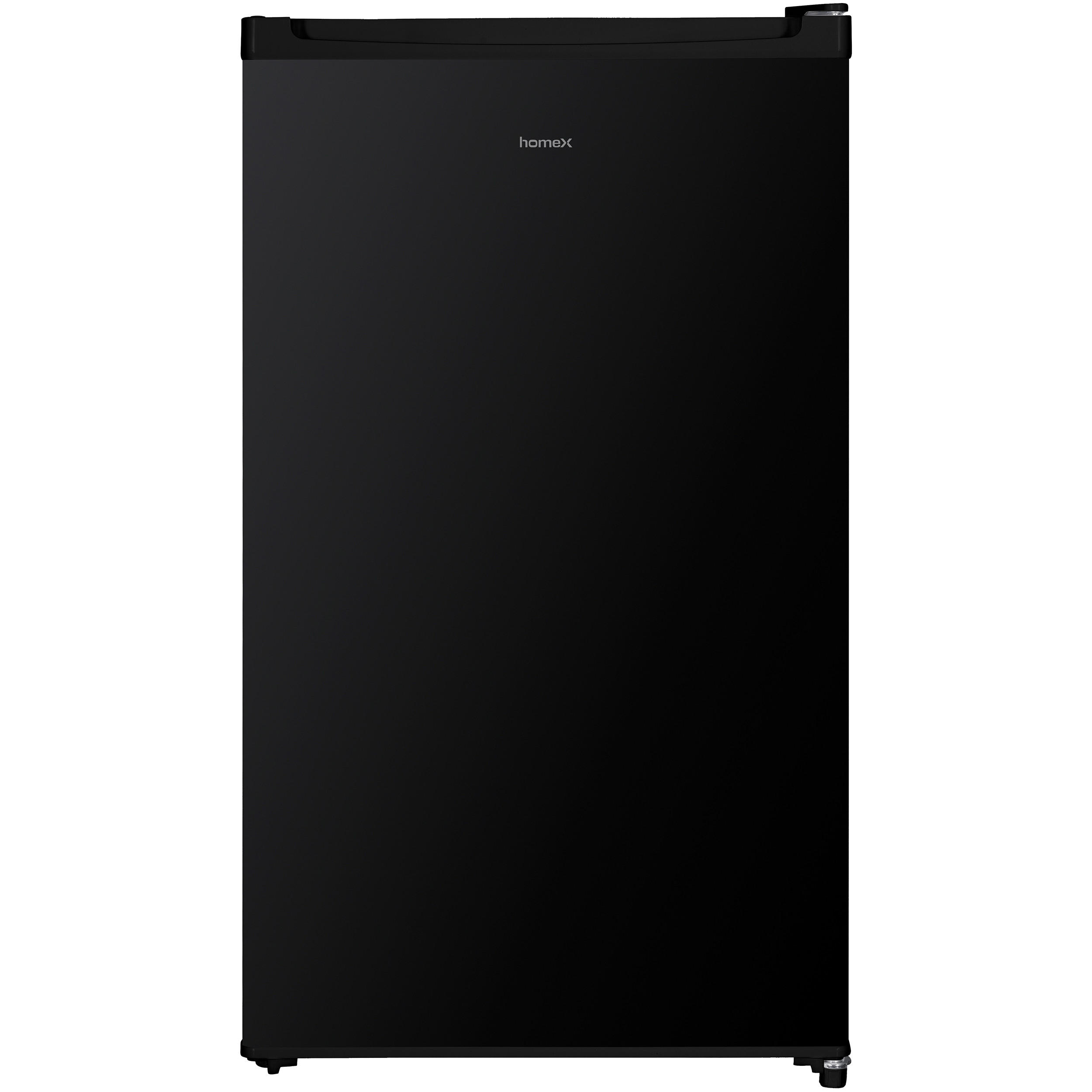 KÜHLSCHRANK CS0881-B ohne Gefrierfach klein - 90L Nutzinhalt, freistehend, kompakt, schwarz - Schwarz, Glas/Kunststoff (47.5/85/44.5cm) - homeX