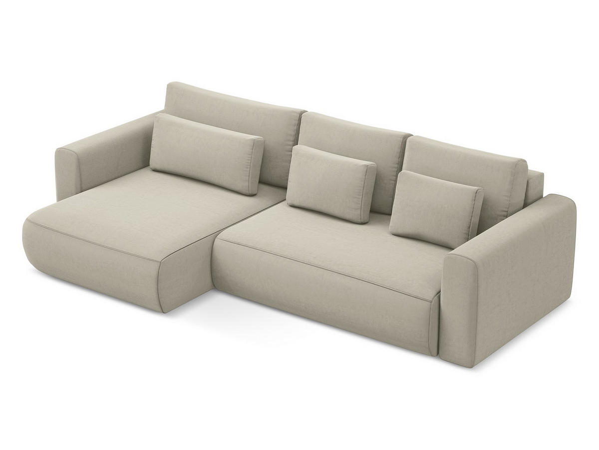 POUF Samt Stoff Grün - Dunkelgrün/Schwarz, Kunststoff/Textil (65/40/65cm) - Makamii