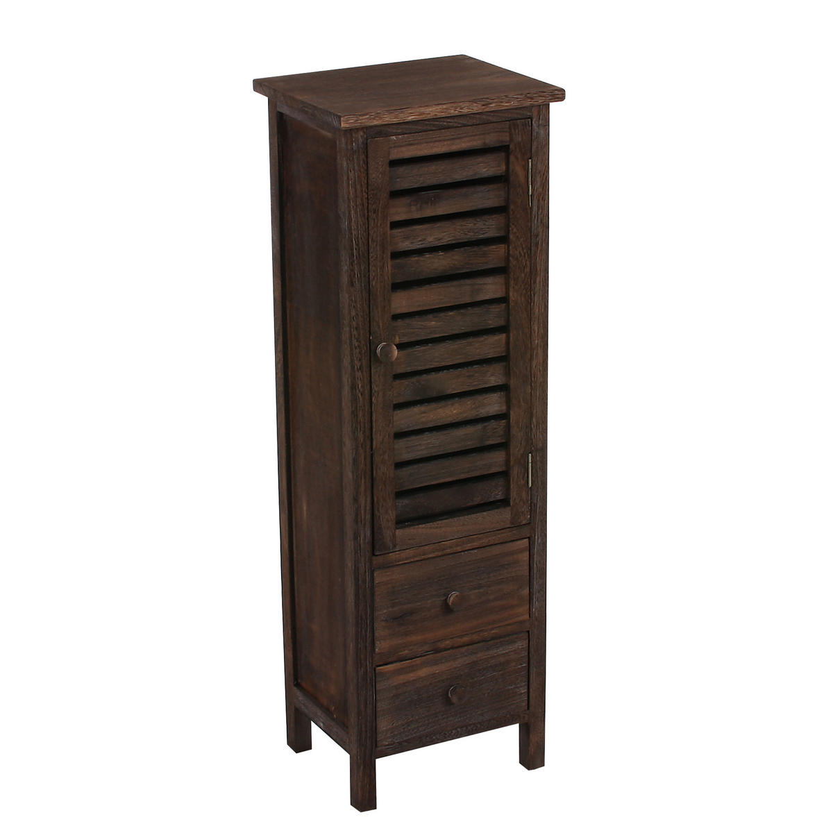 KOMMODE SCHRANK Braun - Braun, Holz (30/91/25cm) - MCW