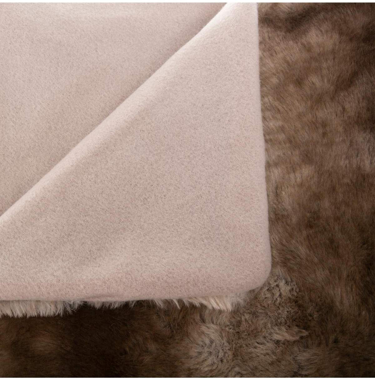 TAGESDECKE Grizzli 120/160 cm - Braun, Textil (160/120cm) - Atmosphera Createur d´interieur