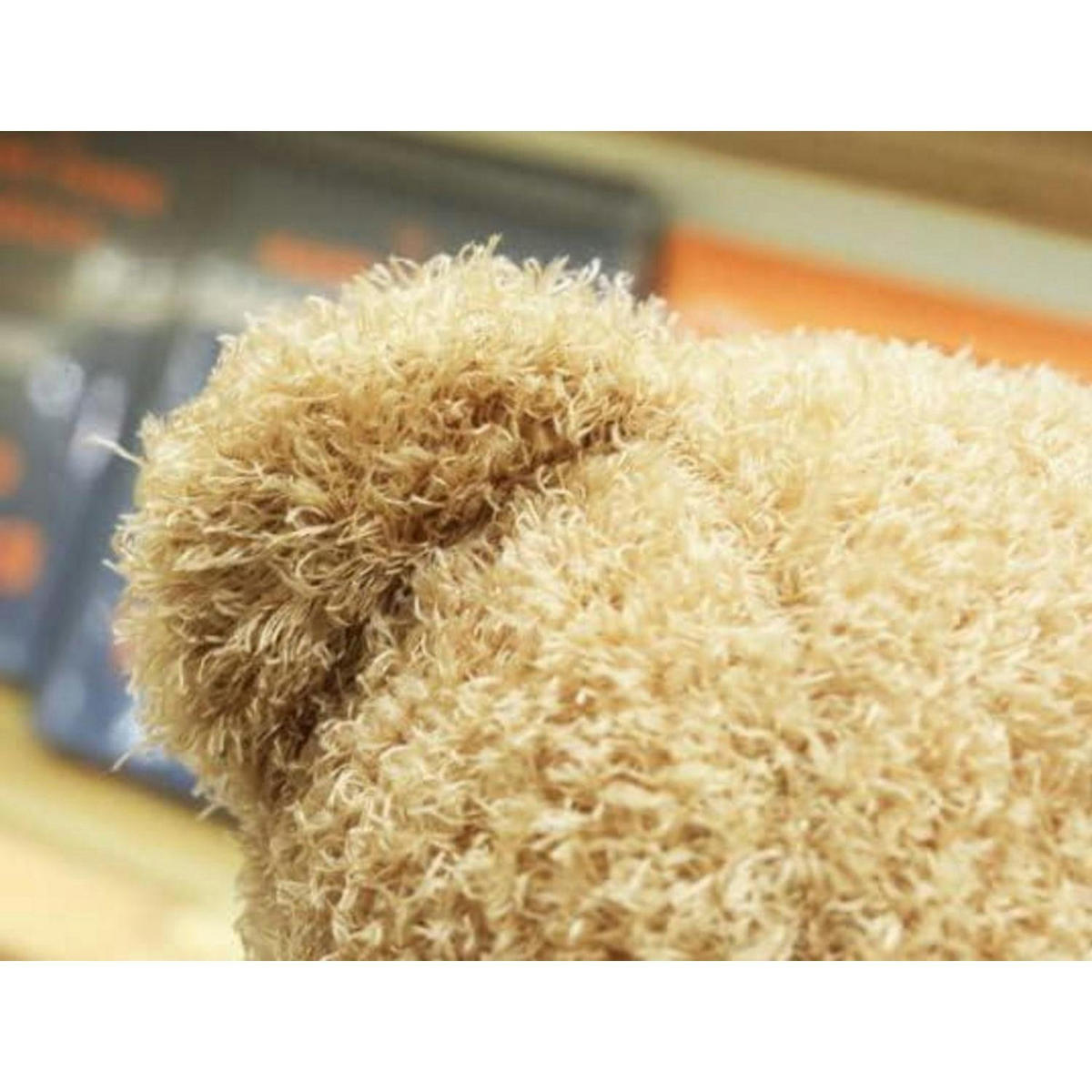 PLÜSCHTIER Teddybär mit Kapuze, weiches Fell, blau - Blau, Textil (20/30cm)