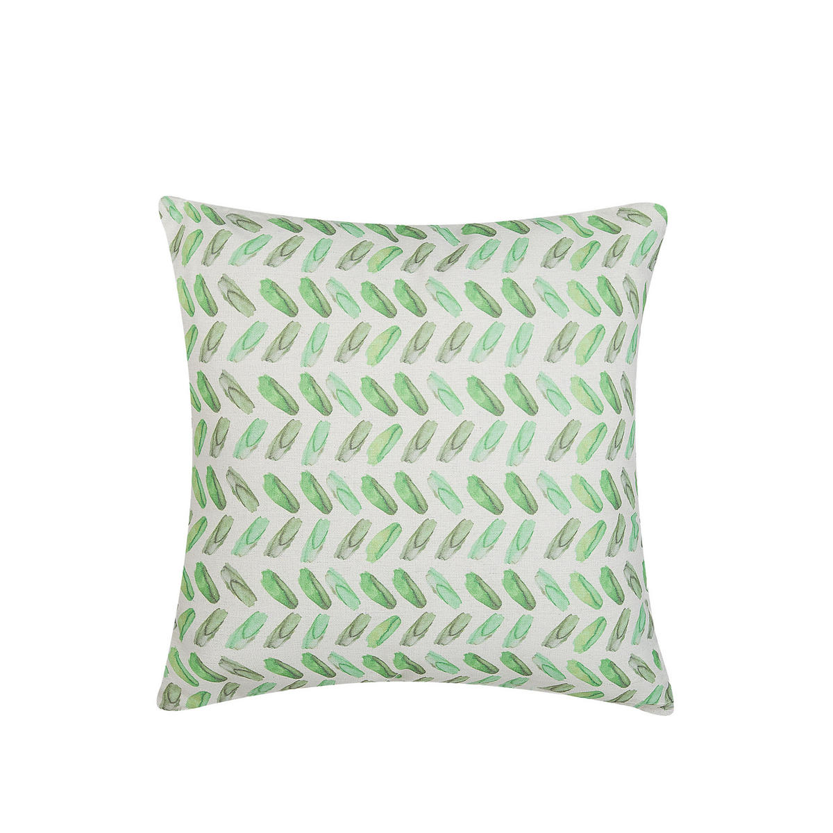DEKOKISSEN Grün 45/45 cm Prunus - Grün, Textil (45/45cm) - Beliani