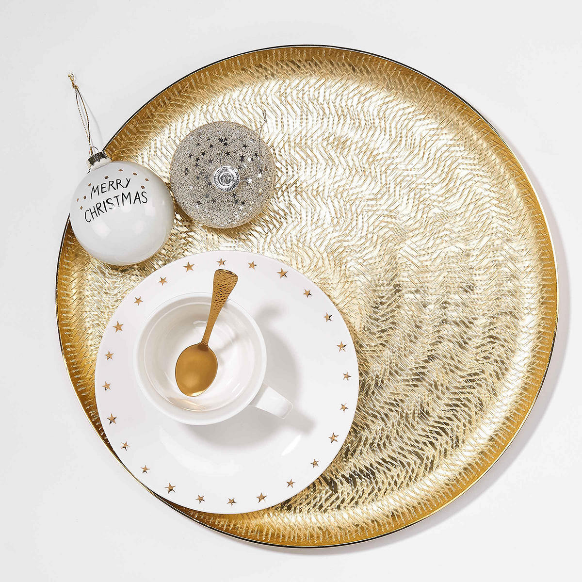 DEKOTELLER Golden Star - Goldfarben, Metall (2cm) - Butlers