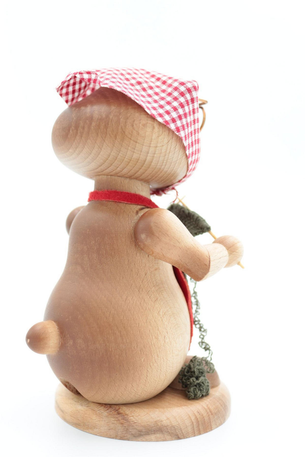 RAUCHFIGUR Hamster Oma 18 cm - Multicolor, Holz (12/18/0.1cm)