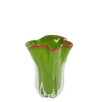 VASE Kazuno Grün Ø22/27 cm - Grün, Glas (22/27cm) - Light & Living