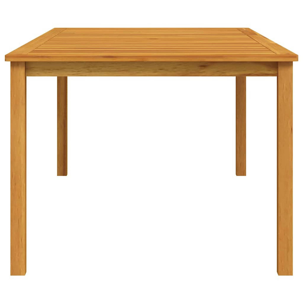 GARTENTISCH 200/100/74 Cm Massivholz Akazie - Braun, Holz (200/100/74cm) - vidaXL