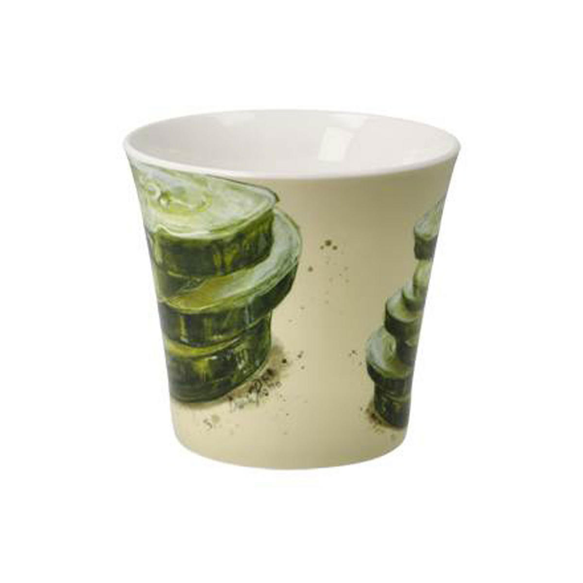 TEETASSE Daria Rosso - Reaching Lighter Summits, Fine Bone China - Multicolor, Keramik (0.35L) - Goebel