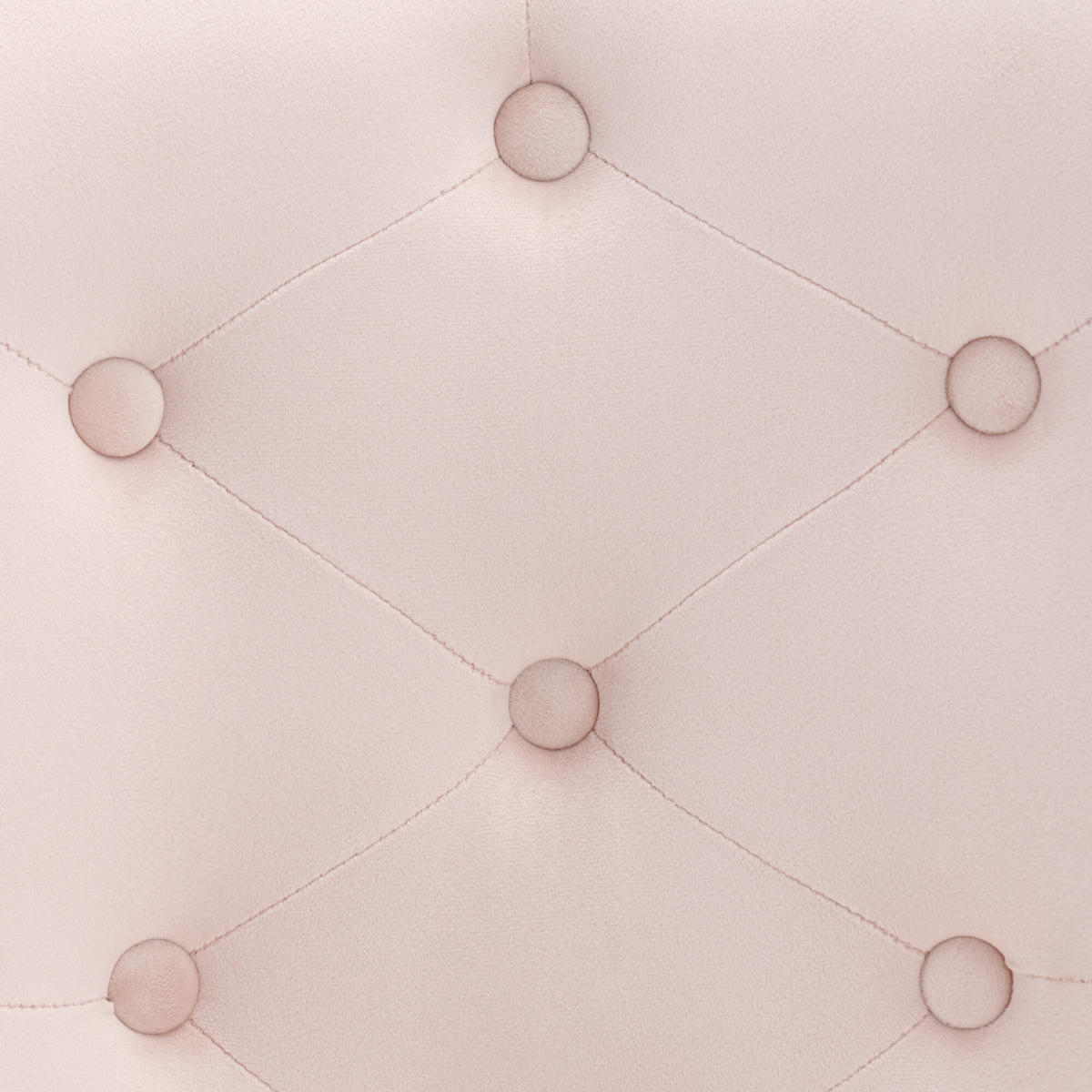 2 Esszimmerstühlen mit Kissen Rosa 52/58,5/87,5CM - Pink, Textil/Metall (52/87.5/58.5cm) - Urban Meuble