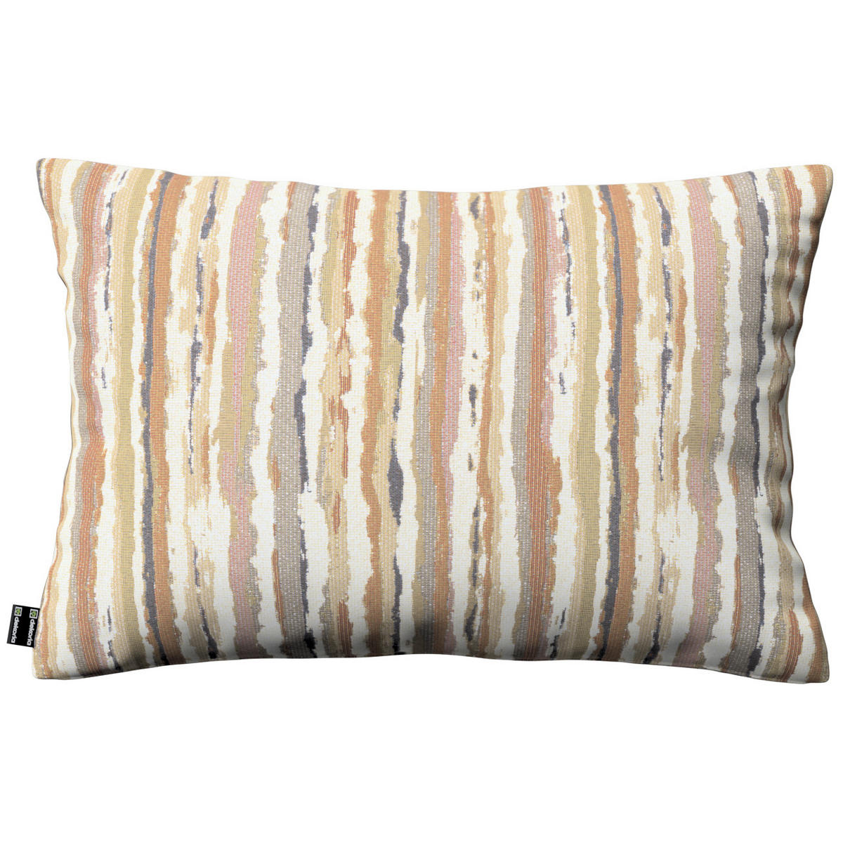KISSENHÜLLE Cosy Home olive- creme, 47x28 cm - Multicolor/Creme, Textil (47/28cm) - Dekoria