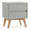 NACHTTISCH Dambi - Grau, Holz (51/59/43cm) - KONSIMO®