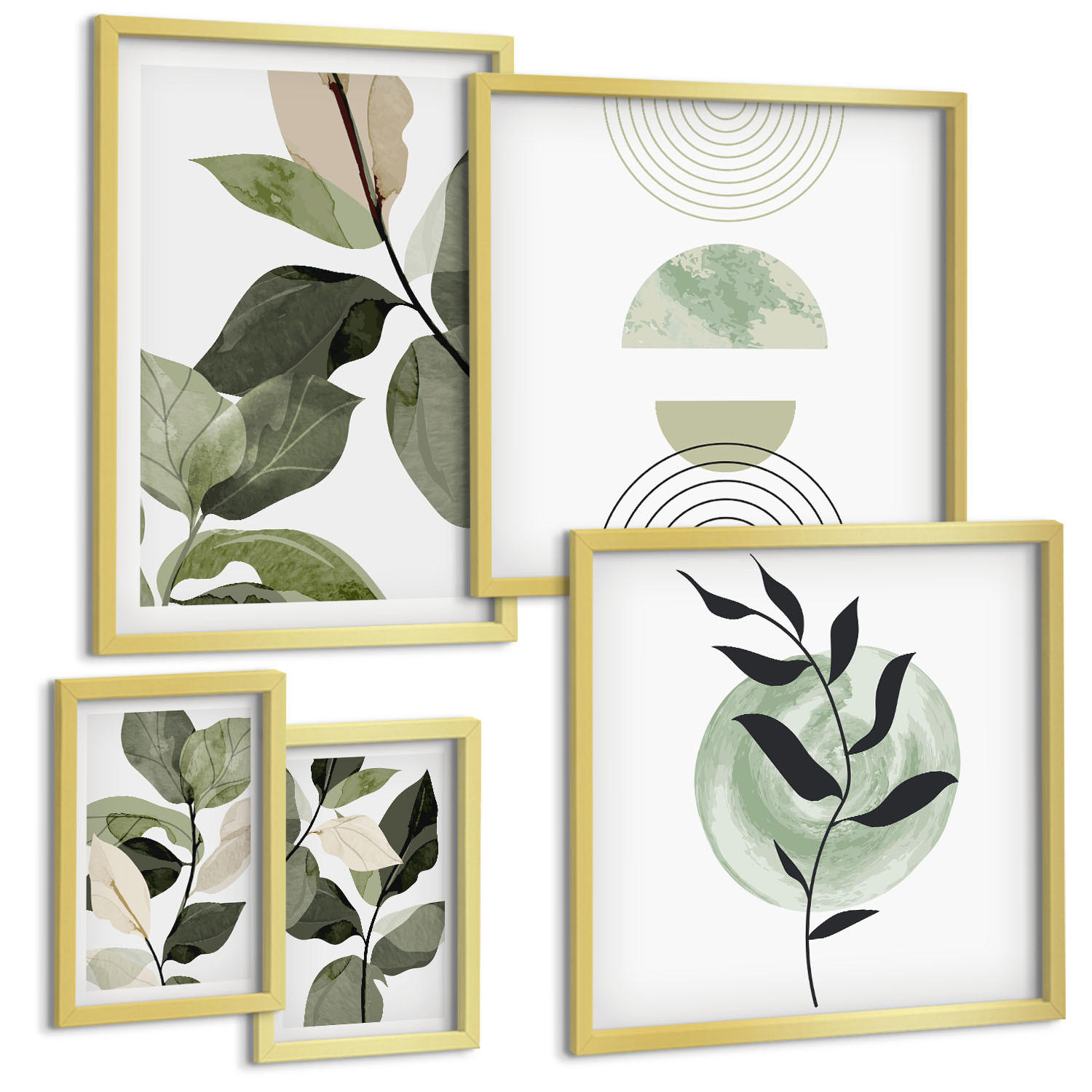 Tulup Bilder Gold 40x60 cm