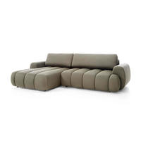 ECKSOFA PASSO Grün 272x168x81 cm - Grün, Textil (272/168cm) - FURNLUX