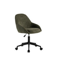 SCHREIBTISCHSTUHL Ania Grün 57 cm x 78-87 cm - Grün, Metall (57/78/61cm)