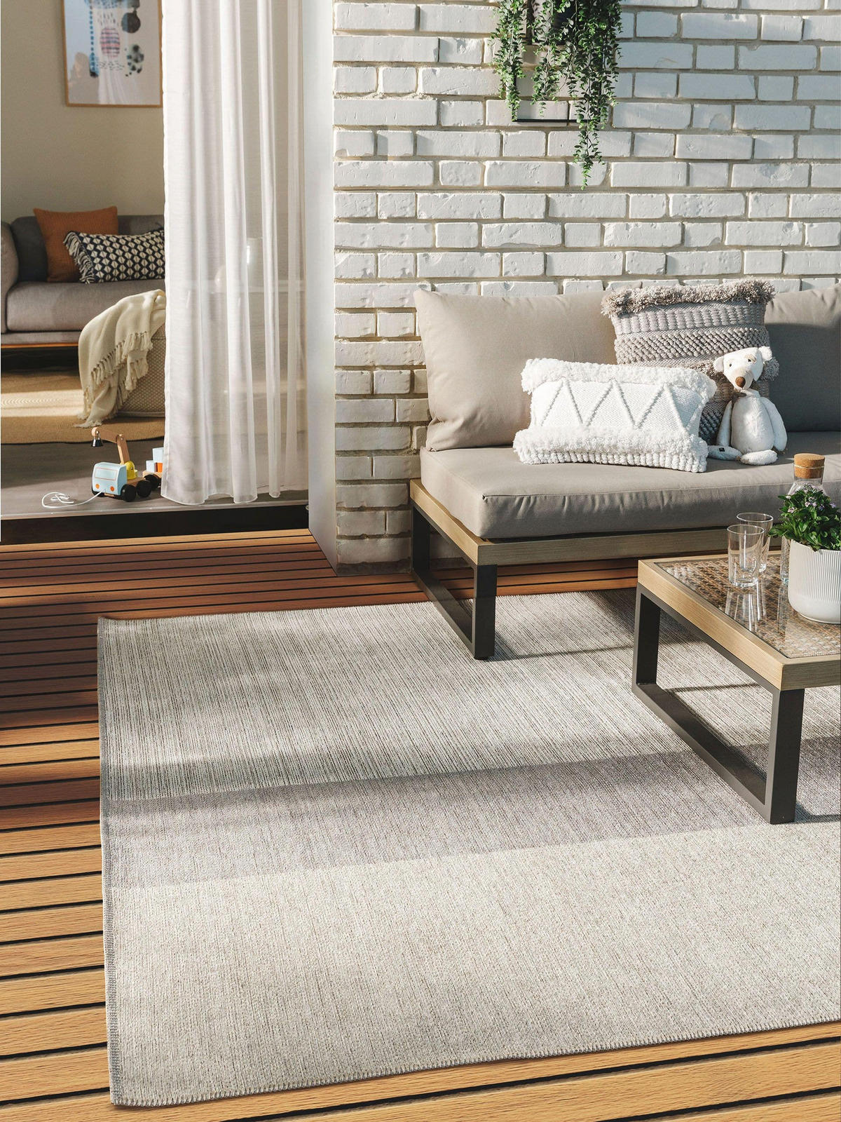 OUTDOORTEPPICH Kiano Multicolor 240x340 cm - Multicolor, Textil (240/340cm) - benuta Nest