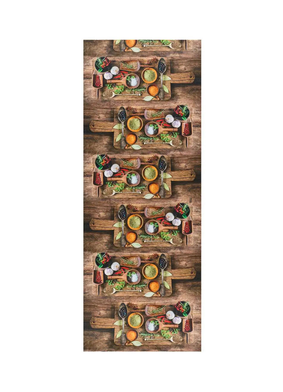 Atticgo Küchenläufer Mehrfarbig 52x100 cm