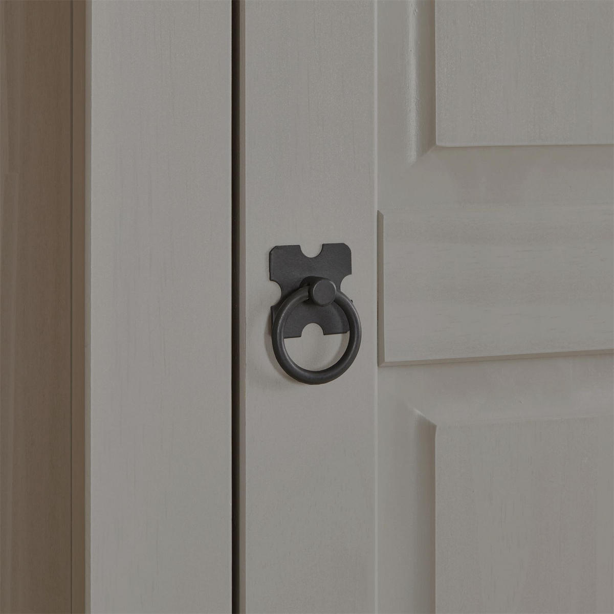 SCHUHSCHRANK TEQUILA grau/braun - Braun/Grau, Holz (53/190/38cm) - IDIMEX