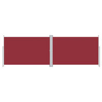 SEITENMARKISE Ausziehbar Rot 200x600 cm - Rot, Textil (600/200/600cm) - furnicato