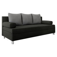 SCHLAFSOFA Dover - Chromfarben/Schwarz, Holz/Kunststoff (192/86/80cm) - MIRJAN24