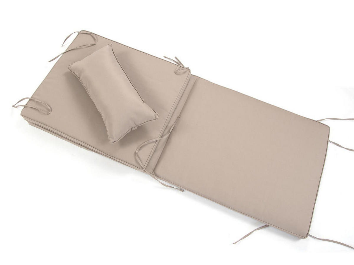 SONNENLIEGE St. Tropez Akazienholz FSC 100 - Braun, Holz (80/175/120cm) - Green Spirit