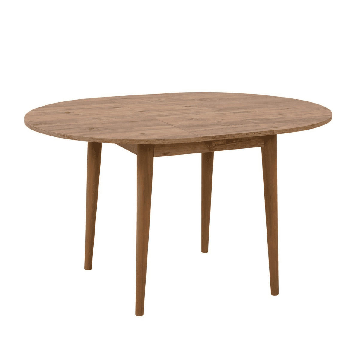TISCH mit Massivholzbeinen - vina 100/100/75 cm - Beige, Holzwerkstoff (100/100/75cm) - Calicosy