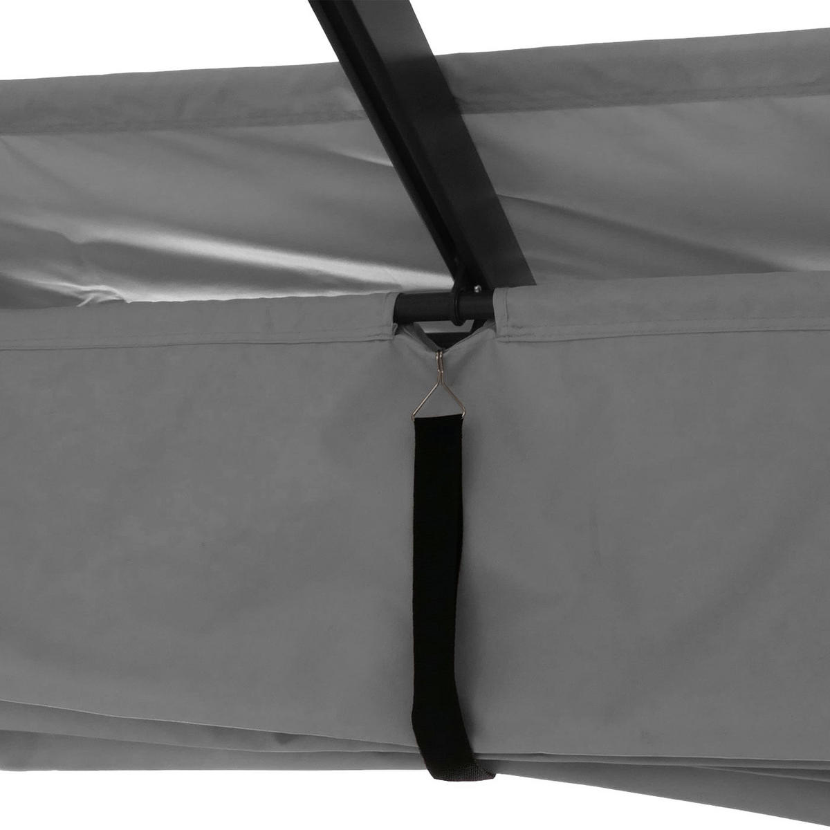 PERGOLA Aluminium 4x3m Grau - Grau, Metall (400/240/300cm) - BERLINLODGE